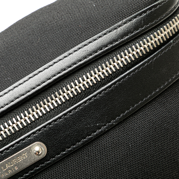 Pre-Loved Saint Laurent Canvas City Belt Bag - Picture 8 of 12